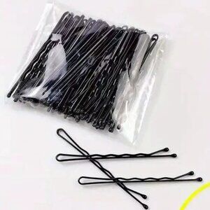 ⭐NWT 50Pc Black Bobby Pins